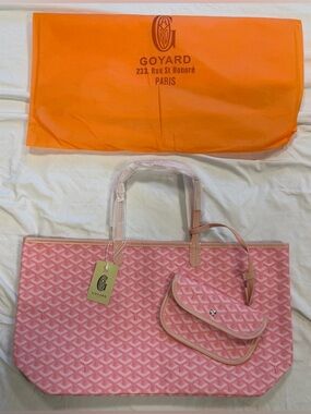 Goyard Pink PM Tote Bag